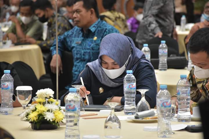 Wabup Atika Ikuti Rakor Daerah Penghasil Sawit