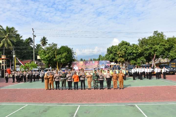 Terpantau Ada 63 Titik Api di Madina, Wabup Atika Pimpin Apel Penanggulangan Karhutla