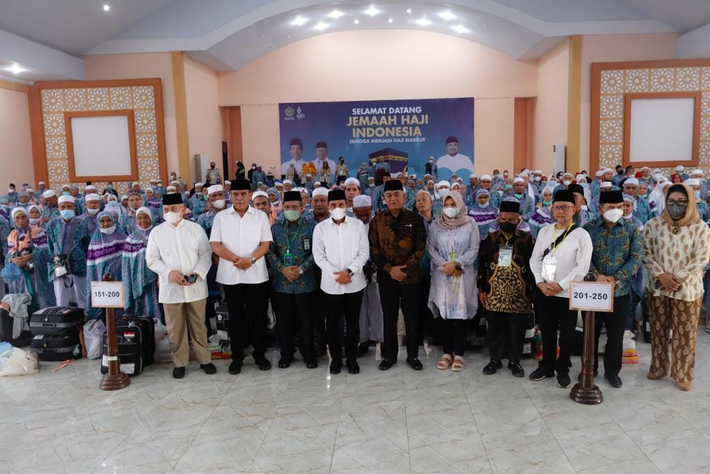 Pemkab Madina Terima Kepulangan Jemaah Haji