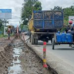 Pengerjaan Bahu Jalinsum di Madina