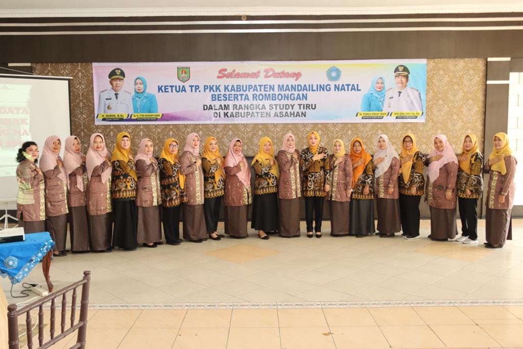 TP PKK Madina Studi Tiru ke Asahan