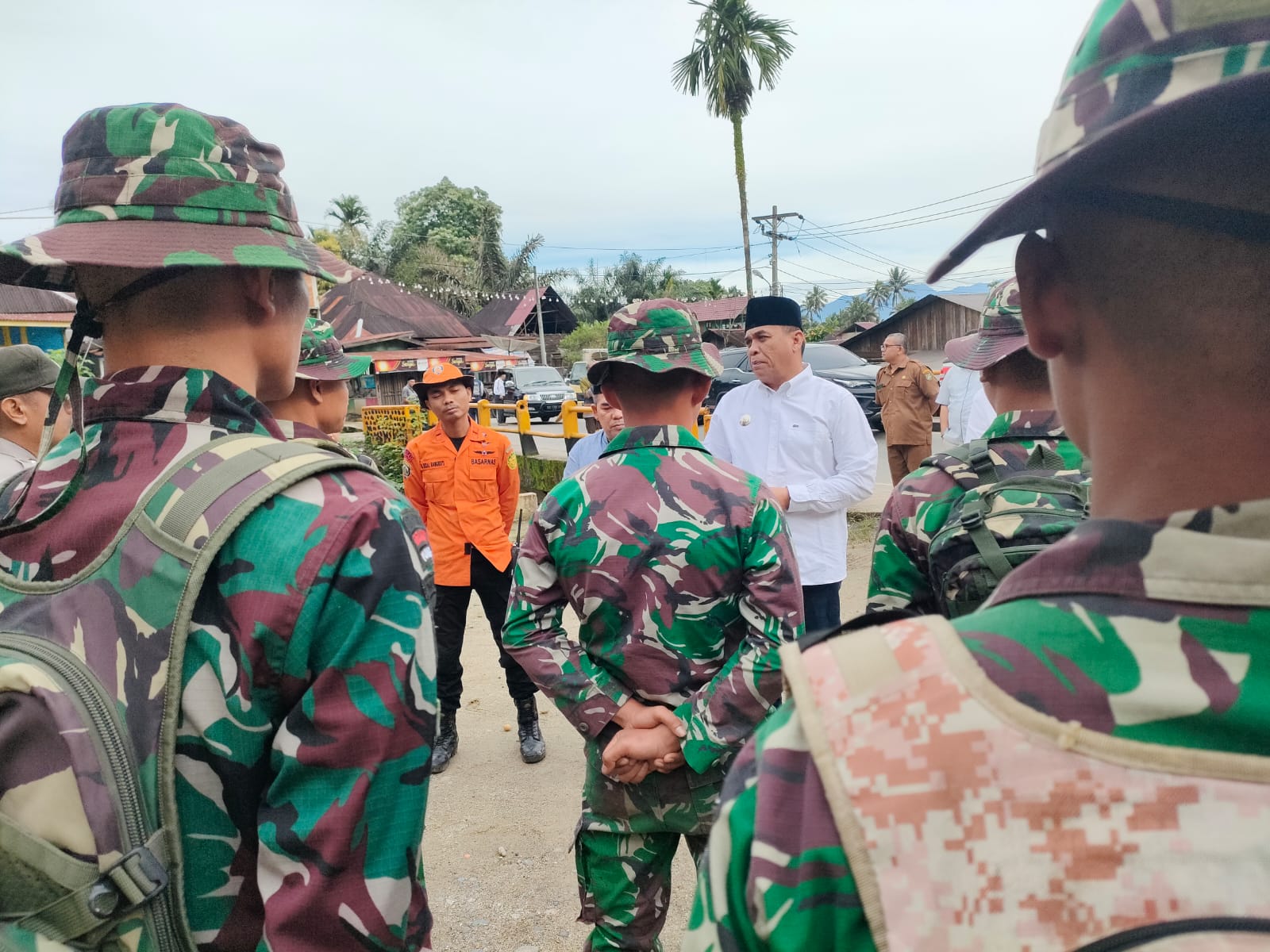 Hari Kelima Pencarian Fakhruddin, Bupati Lepas Keberangkatan Tim Gabungan