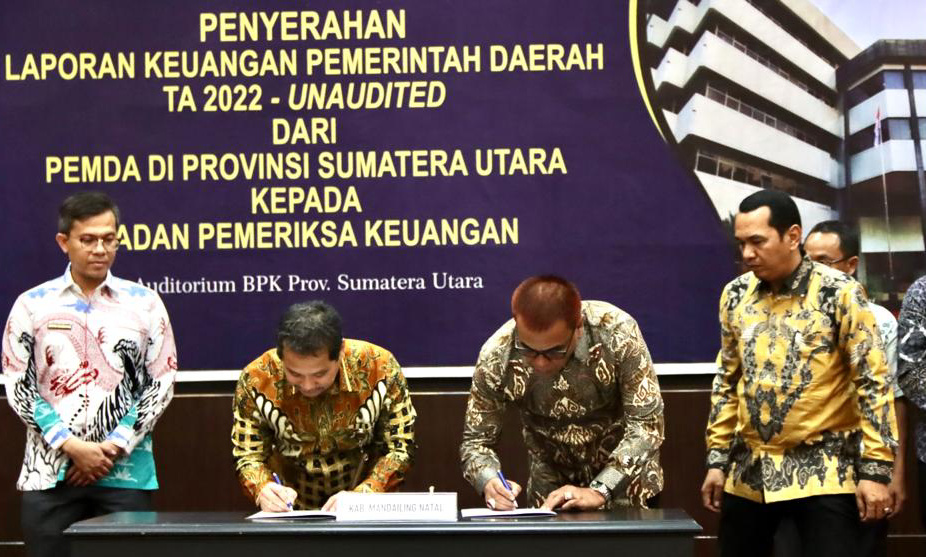 BPK Perwakilan Sumut: Madina Capai Kemajuan Pelaporan