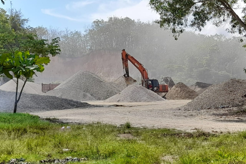 Dugaan Penggunaan Galian C Ilegal Oleh PT Jaya Kontruksi di Madina, Polisi Belum Bertindak