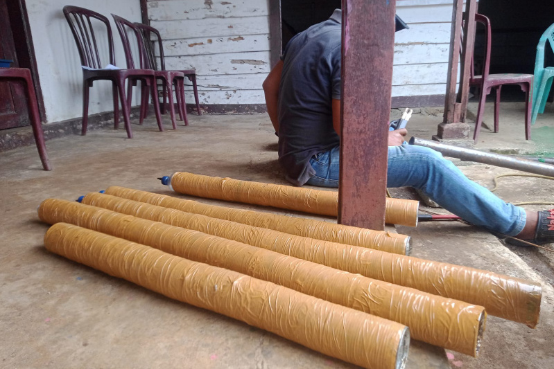 Dinilai Efektif, Warga Desa Roburan Dolok Jadikan Meriam Alat Ngusir Beruang