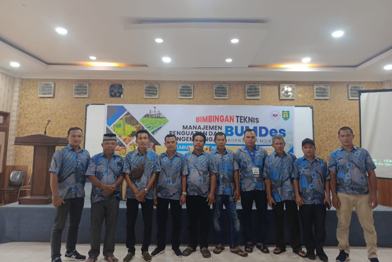 Kades di Madina Bimtek Terkait Bumdes