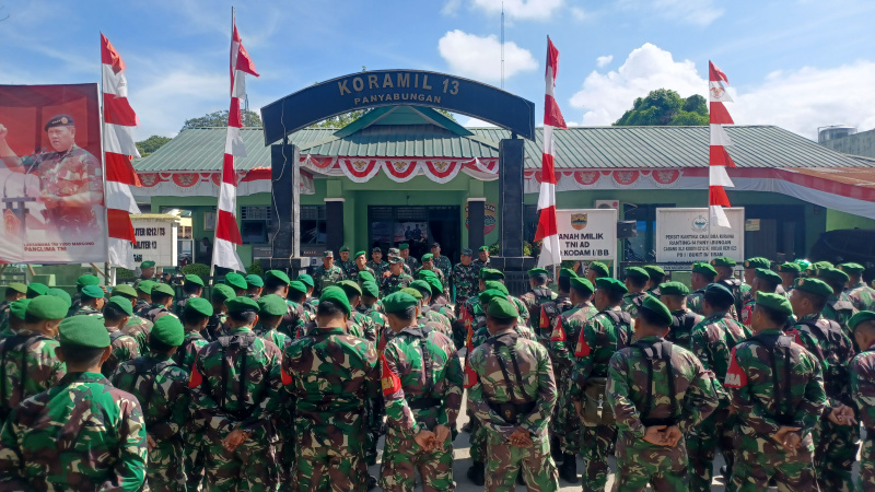 500 Anggota TNI Diturunkan Amankan Pilkades Madina