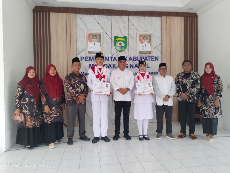 Bupati Madina : Jadi Paskibraka Bukti Potensi Putra Putri Madina Tidak Diragukan