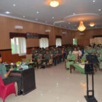 Kodim 0212/Tapsel Terima Pengarahan Dari Tim Bintal Dam I/BB