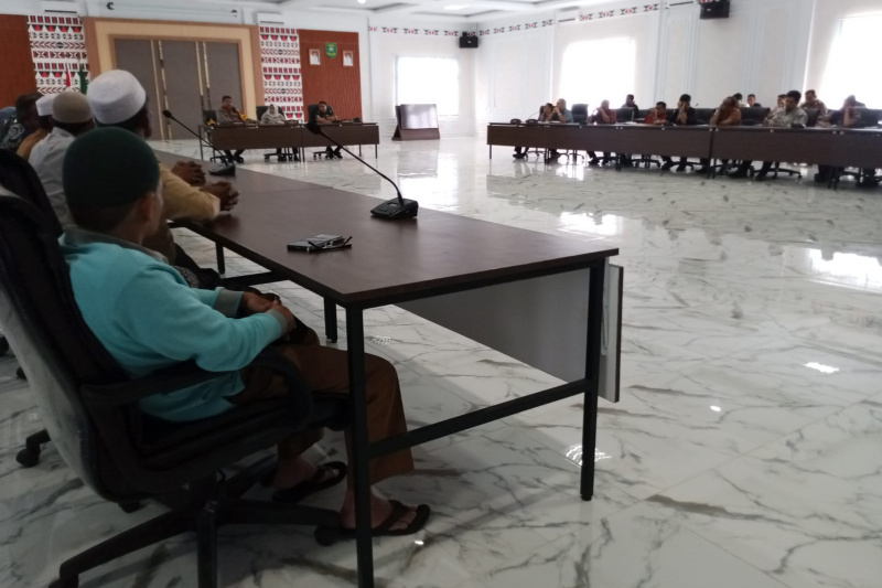 Rapat Terkait PETI, Dandim 0212/TS Minta Polisi Terbuka, Wakil Bupati Bantah Terima Hasil PETI