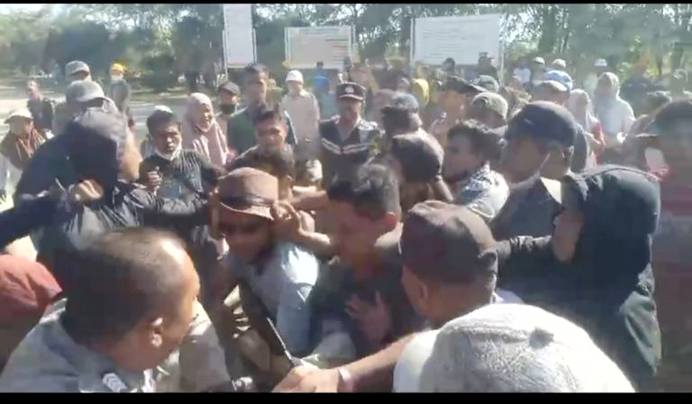 Demo Anggota Rimbo Tuo Dinilai Anarkis. PT TBS: Kami Rugi Besar