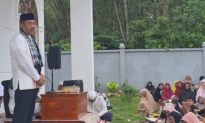 Hadiri Pengajian Puncak Barokah, Saipullah Ungkap Keinginan Mengabdi di Tanah Kelahiran