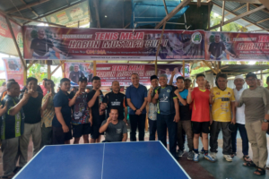 Yel Yel “On Ma”  Bergema Ditournamen Tenis Meja Harun Mustafa Cup I se Sumut di Madina