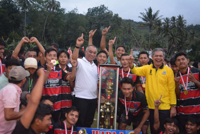 Seribuan Kaum Muda Penonton Final PORTA CUP IX Tamiang Teriakkan ONMA