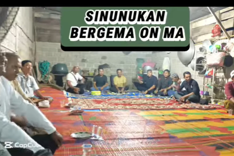 Warga Sinunukan II Sepakati Akan Memilih Paslon 1 di Pilkada Madina