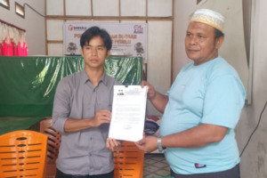 Pemilih Siluman Diduga Bermain di TPS 002 Simangambat Untuk Salah Satu Paslon