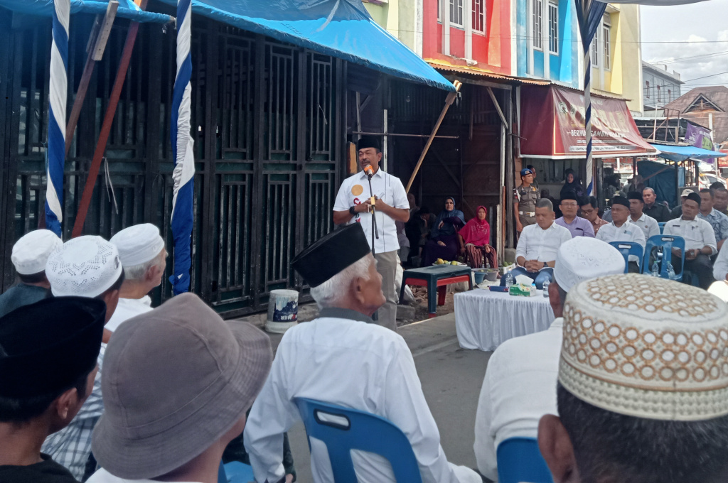 Bupati Gratiskan Sewa Los Pasar Tapanuli 3 Bulan