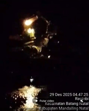 Ada inisial M dan F Diduga Pelaku Tambang Emas Ilegal di Desa Rantobi Madina