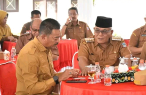 Bupati Madina dan Bupati Pasaman Bahas Potensi Daerah